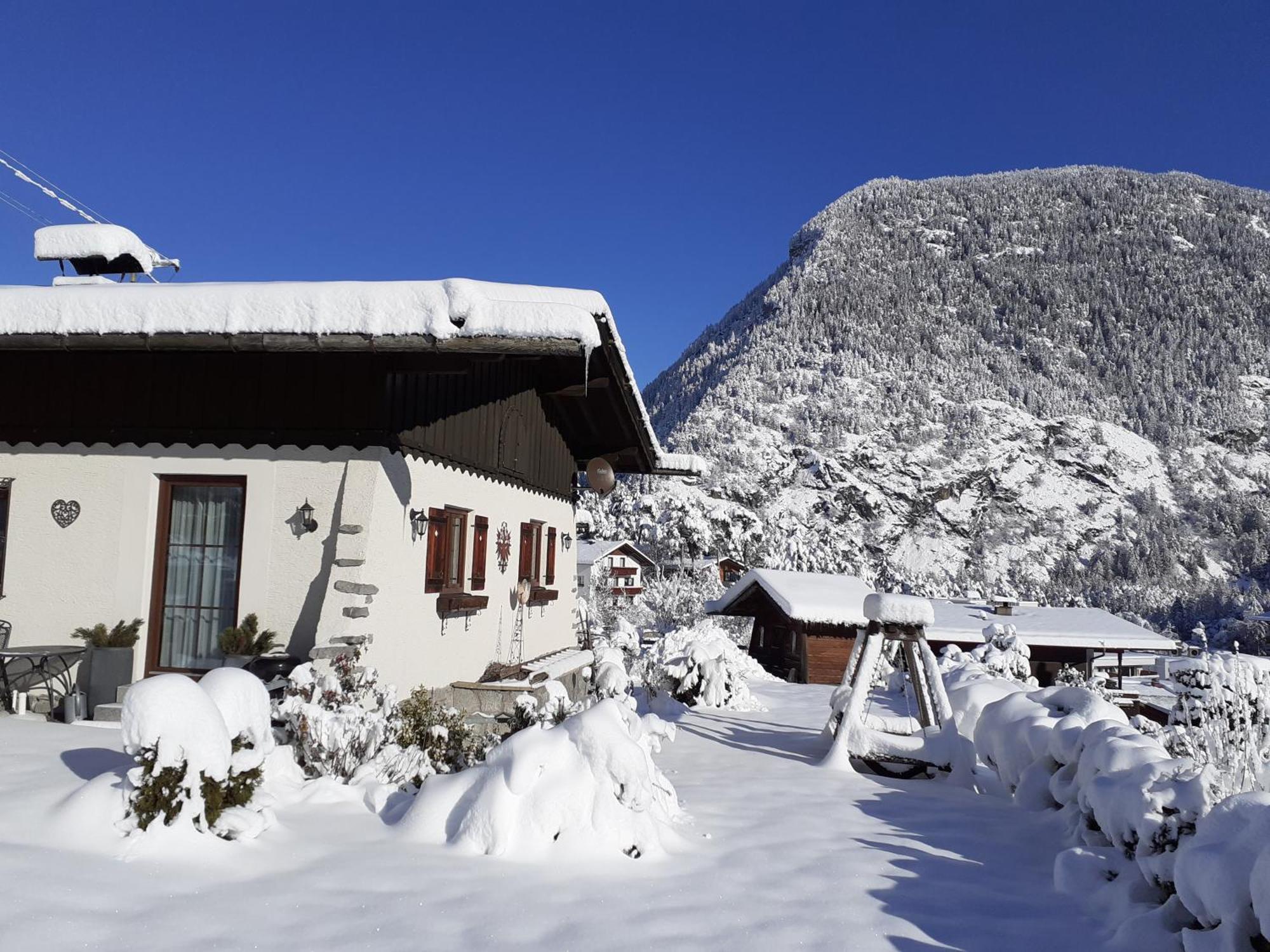 Ferienhaus Oetztal-Lodge Sautens Dış mekan fotoğraf